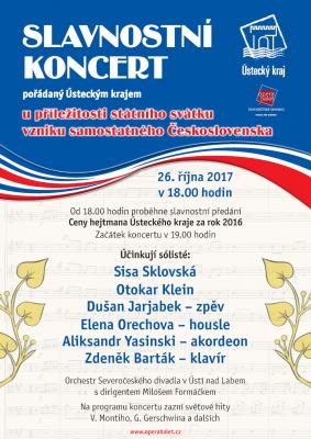 Slavnostn koncert - steck kraj